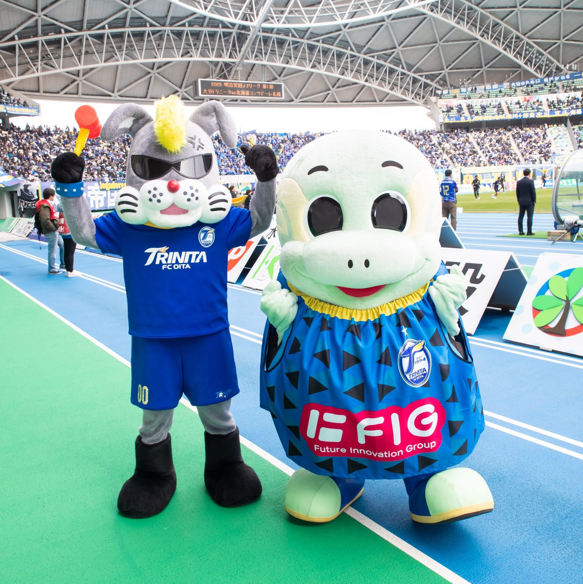 大分トリニータ クラブマスコットとユニフォームスポンサー契約 
